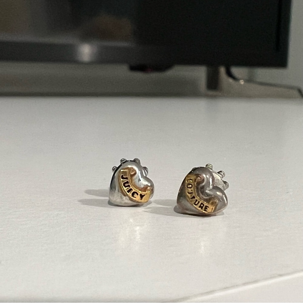 Juicy Couture Heart Earrings